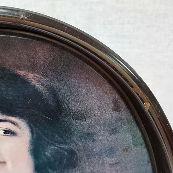 Vintage 1973 Coca Cola Oval Tin Serving Tray - Picture 9 of 14